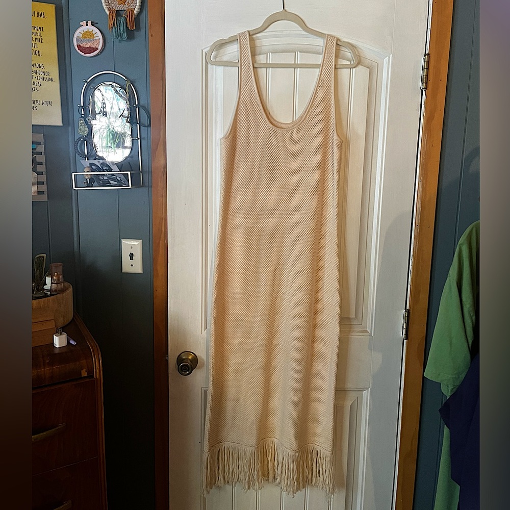 Future Collective dress NEVER WORN in cream